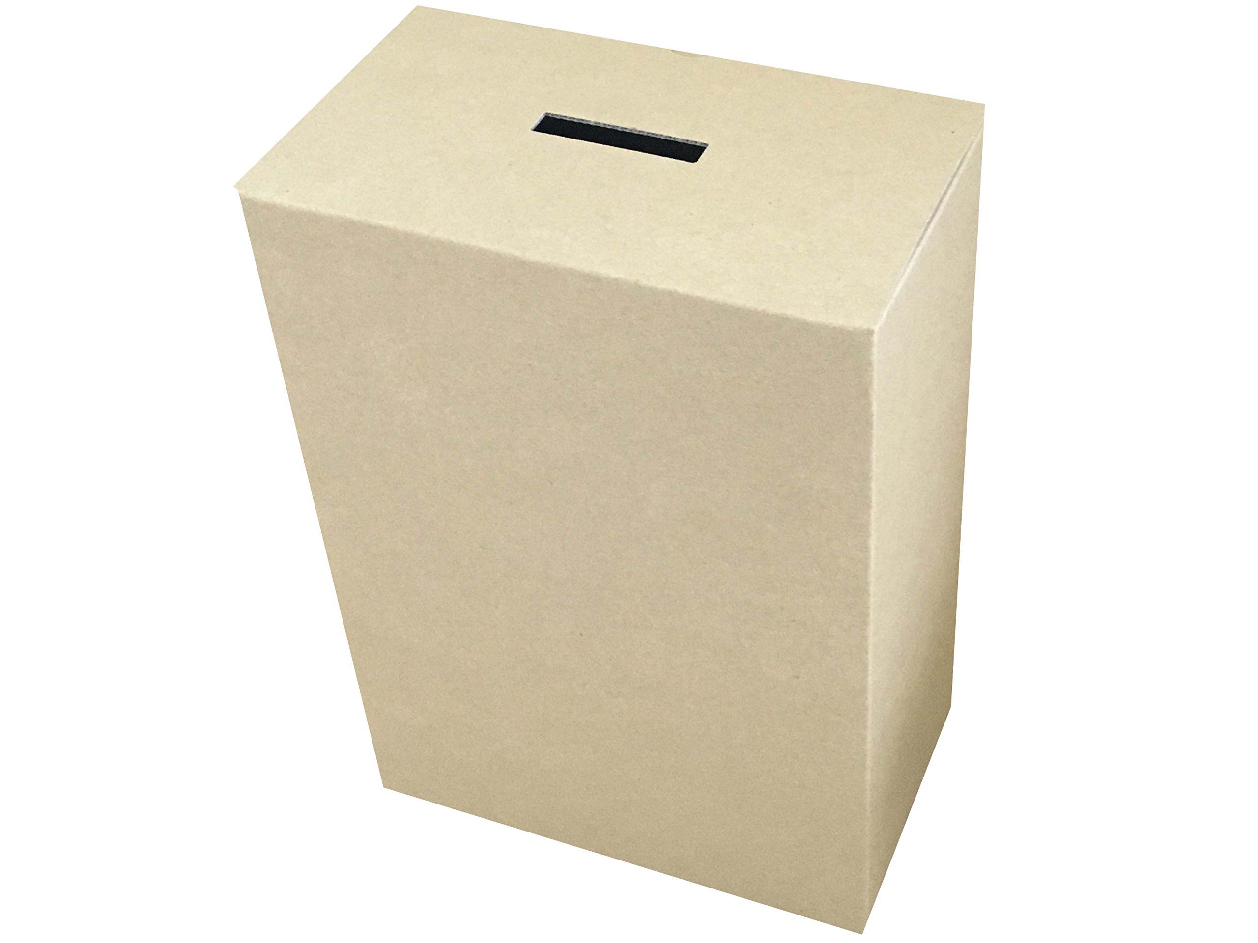 Amazon.co.jp: A4サイズ募金箱 ノーマルダンボール色 A4用紙が貼れて